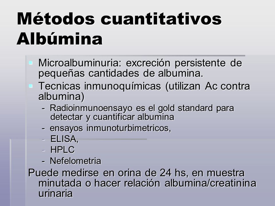Orina azar valores albumina normales en al